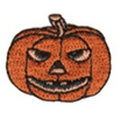 Embroidered Stock Appliques - Jack-O-Lantern